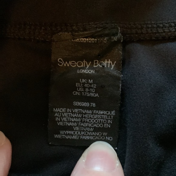 Sweaty Betty All Day Black 7:8 Leggings - Picture 7 of 14